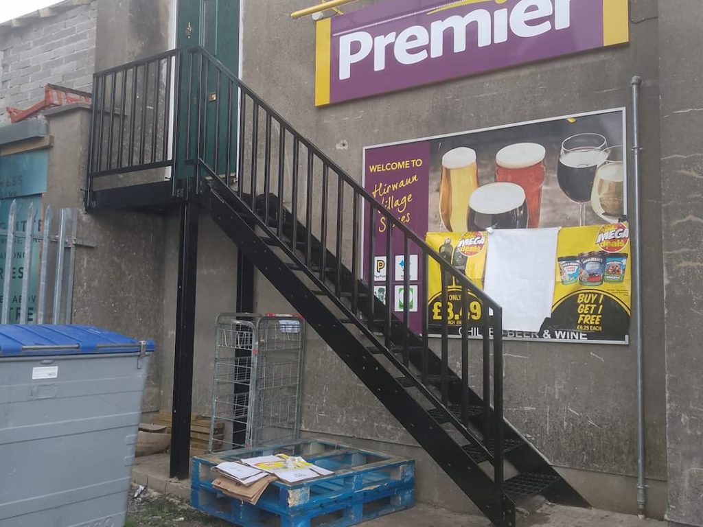 Metal Fabricated Staircase